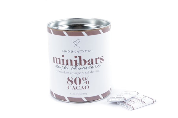 Mini Dark Chocolate Bars 80%