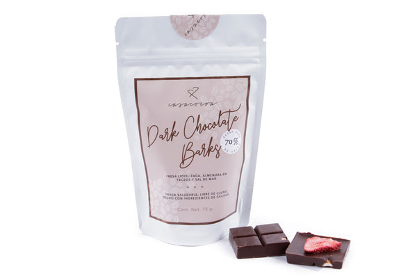 Pack Dark Chocolate Barks 70%