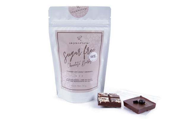 Pack Sugar Free Chocolate Barks 58%