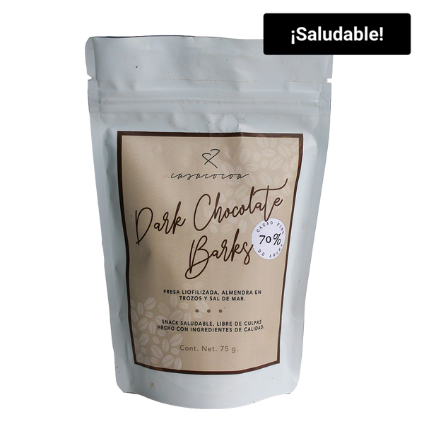 Pack Dark Chocolate Barks 70%