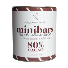 Cargar imagen en el visor de la galería, Mini Dark Chocolate Bars 80%

