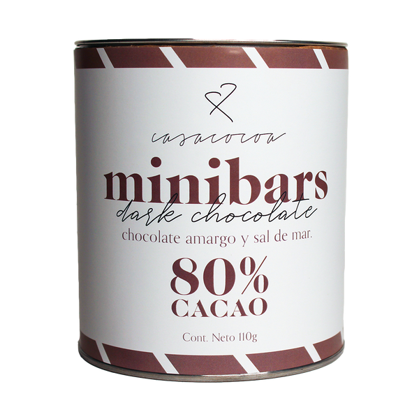 Mini Dark Chocolate Bars 80%